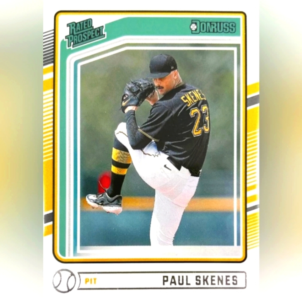 Paul Skenes Rookie ⚾ MLB Baseball Trading Card 🔥 Pittsburgh Pirates